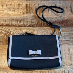 Kate Spade Hazel Court Alek Leather Crossbody Bag